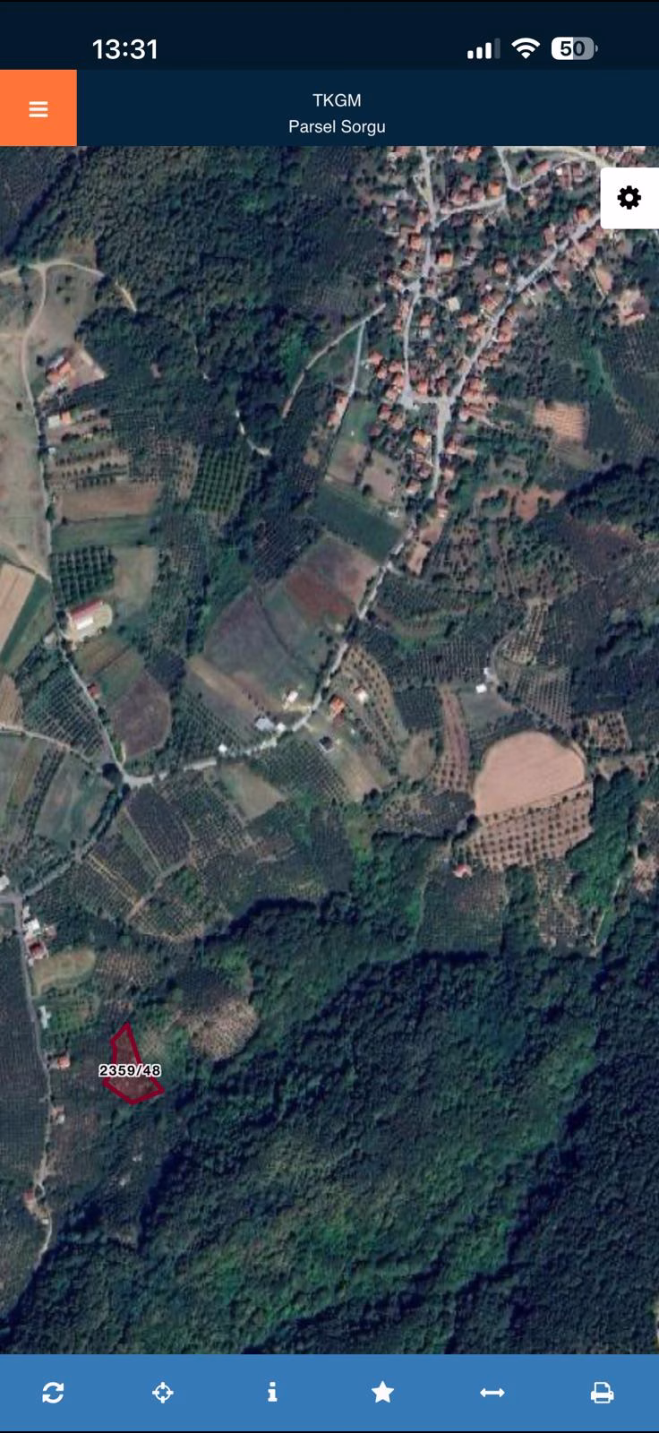 Sakarya Kocaali'de Satılık Fındık Bahçesi Ful Deniz Manzaralı Elektirik Su Yola Cepe